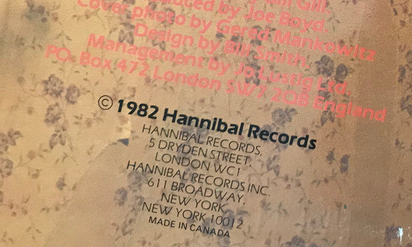 Richard & Linda Thompson : Shoot Out The Lights (LP, Album)