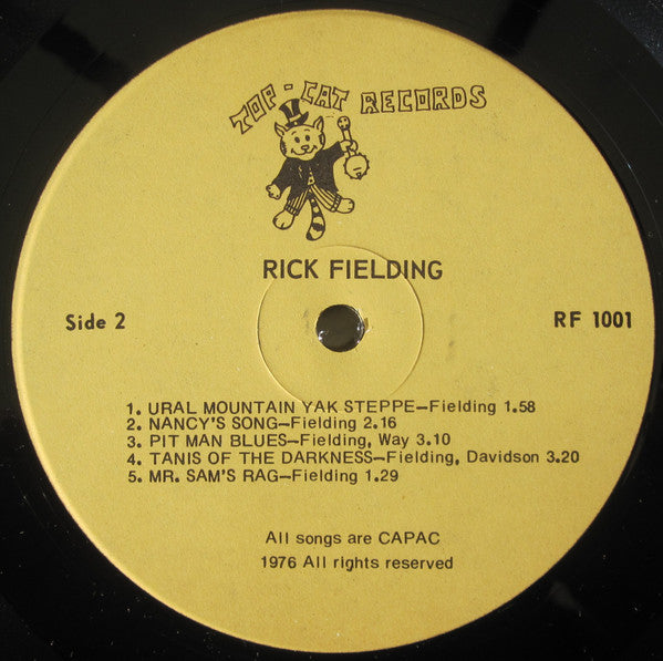 Rick Fielding : Solo (LP, Album)