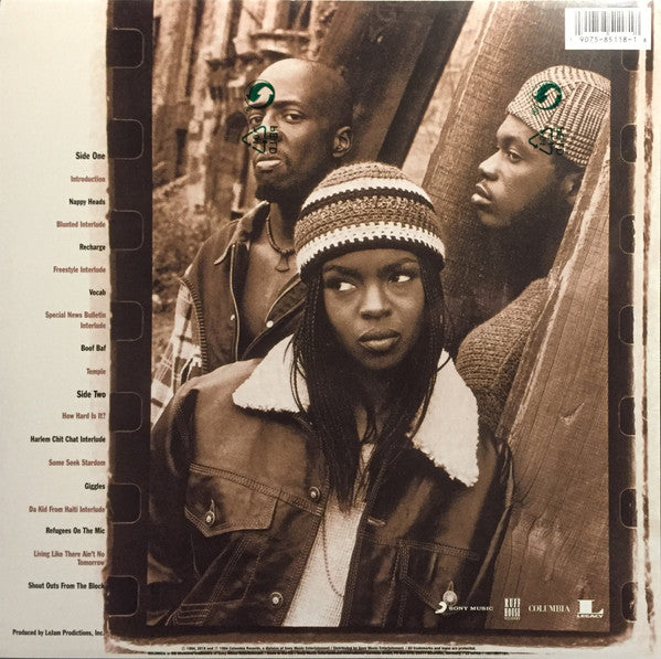 Fugees : Blunted On Reality (LP, Album, RE)