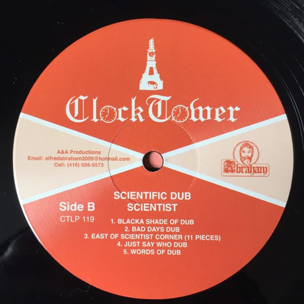 Scientist : Scientific Dub (LP, Album, RE, Red)