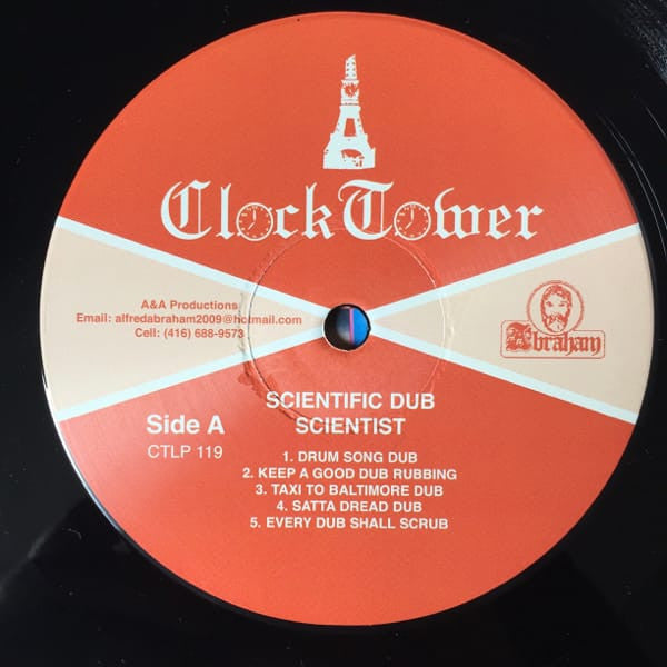 Scientist : Scientific Dub (LP, Album, RE, Red)