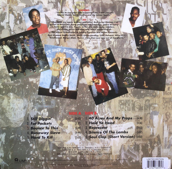 Showbiz & AG* : Runaway Slave (LP, Album, Ltd, M/Print, RE, Tra)