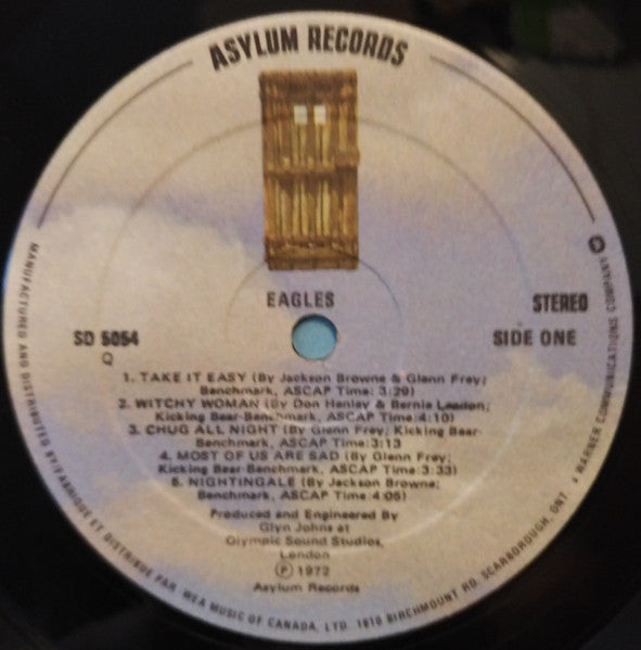 Eagles : Eagles (LP, Album, Qua)