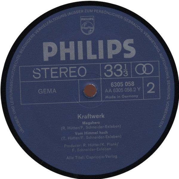 Kraftwerk : Kraftwerk (LP, Album, Gat)