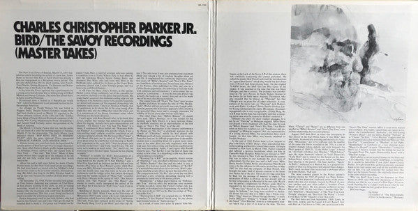 Charlie Parker : Bird / The Savoy Recordings (Master Takes) (2xLP, Comp, RP)