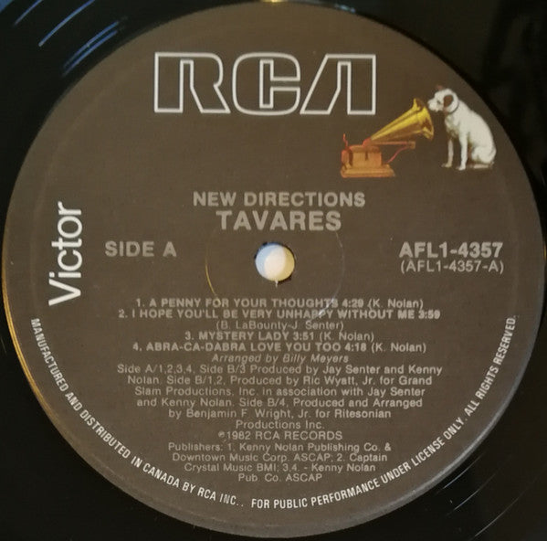 Tavares : New Directions (LP, Album)