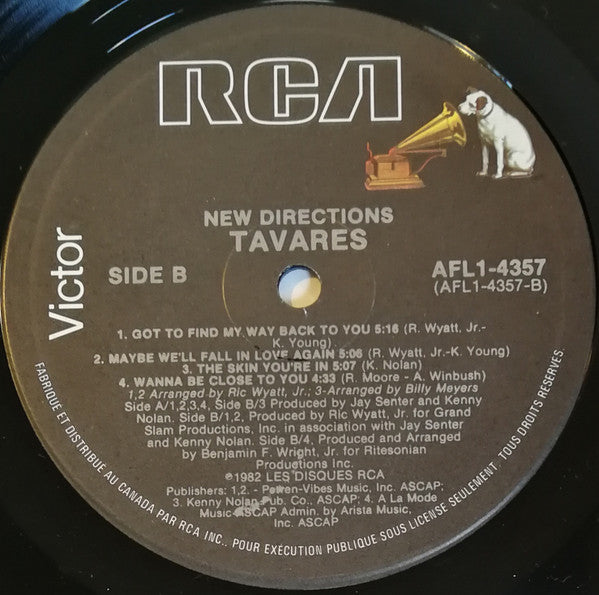 Tavares : New Directions (LP, Album)