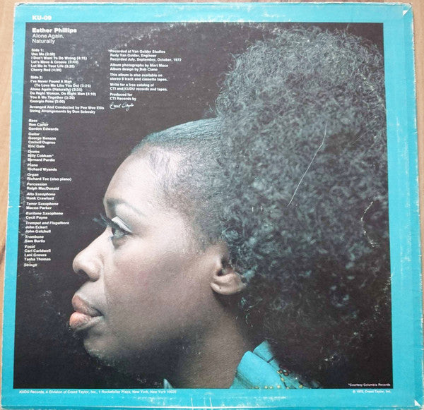 Esther Phillips : Alone Again Naturally (LP, Album)