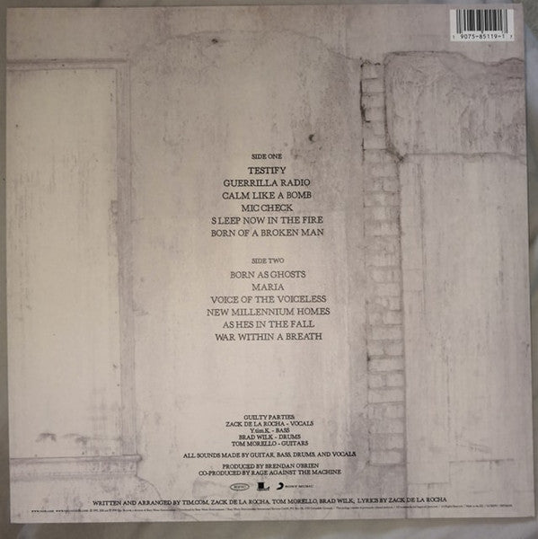 Rage Against The Machine : The Battle Of Los Angeles (LP, Album, RE, 180)