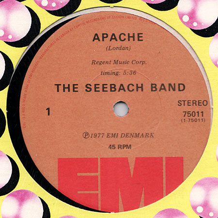 The Seebach Band : Apache / Bubble Sex (12", Single)