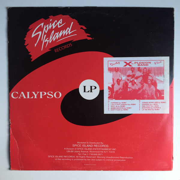 X-Plosion Band : Dirty Flex (LP, Album)