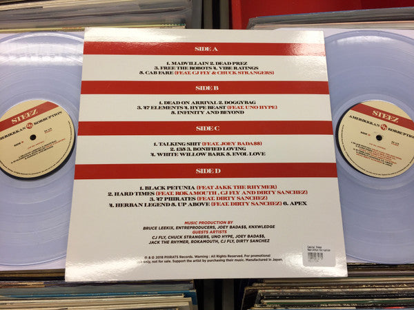 Capital STEEZ : AmeriKKKan Korruption (2xLP, Album, Unofficial, Cle)
