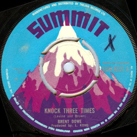 Brent Dowe / The Gaylads : Knock Three Times / This Time I Won't Hurt You (7", 4 P)