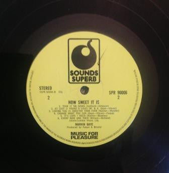 Marvin Gaye : How Sweet It Is (To Be Loved By You) (LP, Comp)