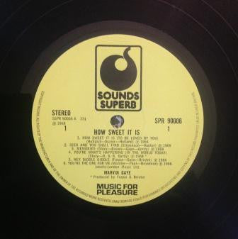 Marvin Gaye : How Sweet It Is (To Be Loved By You) (LP, Comp)