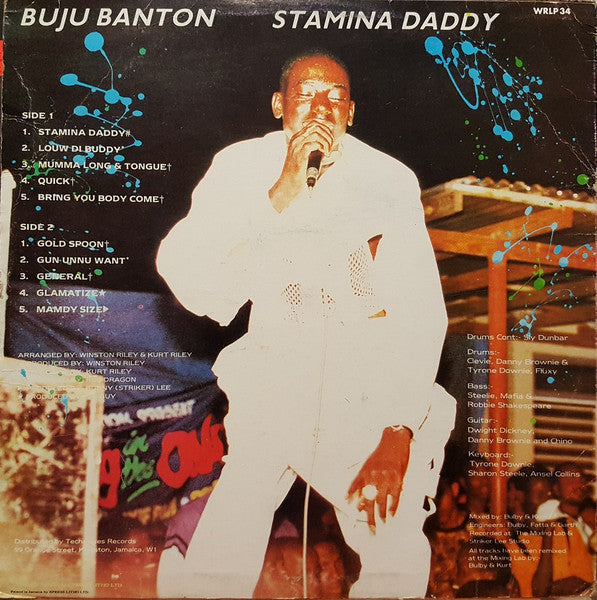 Buju Banton : Stamina Daddy (LP, Album)