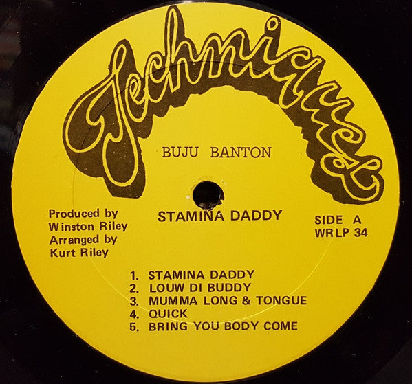 Buju Banton : Stamina Daddy (LP, Album)