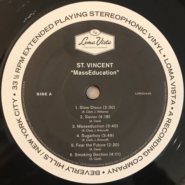 St. Vincent : MassEducation (LP, Album)