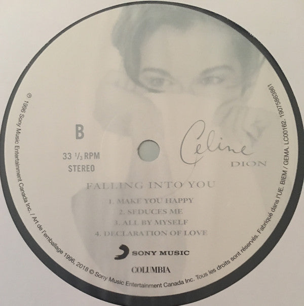 Céline Dion : Falling Into You (2xLP, Album, RE)