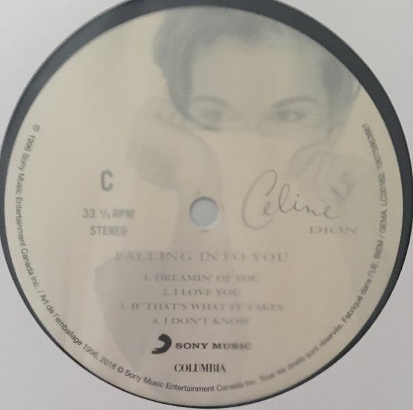 Céline Dion : Falling Into You (2xLP, Album, RE)