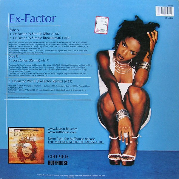 Lauryn Hill : Ex-Factor (12")