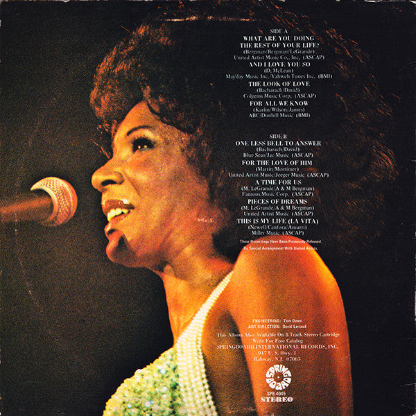 Shirley Bassey : This Is My Life (LP, Comp)