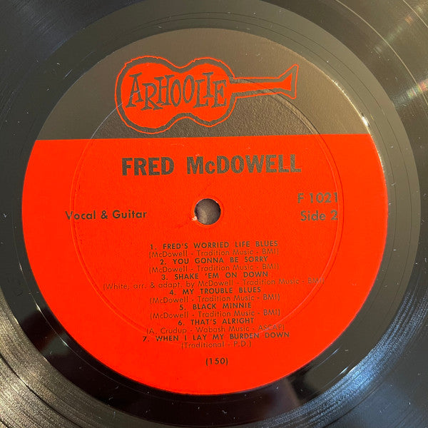 Fred McDowell : Delta Blues (LP, Album)