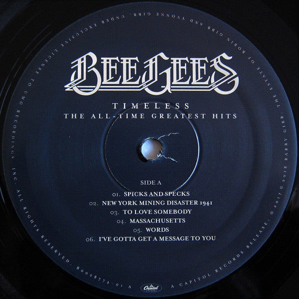 Bee Gees : Timeless (The All-Time Greatest Hits) (2xLP, Comp, RE)