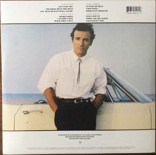 Bruce Springsteen : Tunnel Of Love (2xLP, Album, RE, RM)