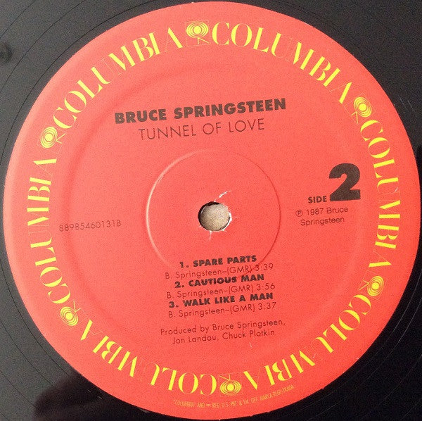 Bruce Springsteen : Tunnel Of Love (2xLP, Album, RE, RM)