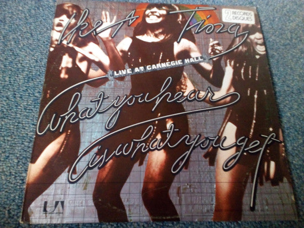 Ike & Tina Turner : What You Hear Is What You Get - Live At Carnegie Hall 1971 (2xLP, Album)