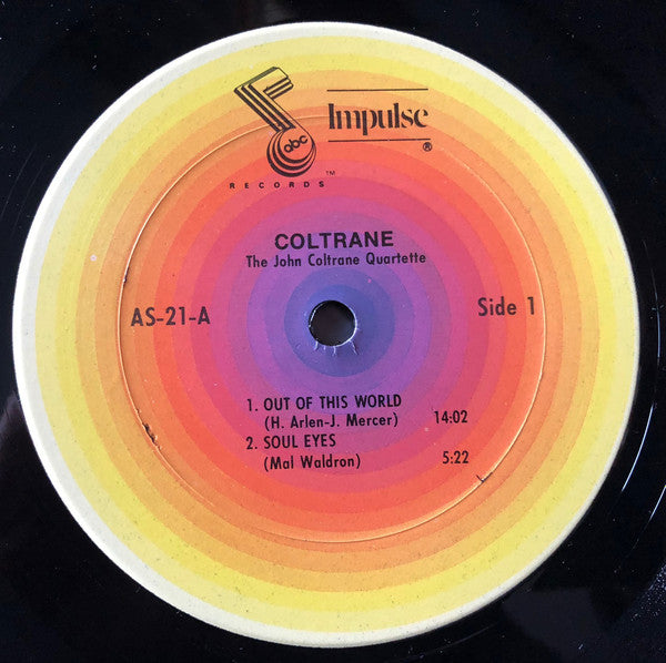 The John Coltrane Quartet : Coltrane (LP, RE)