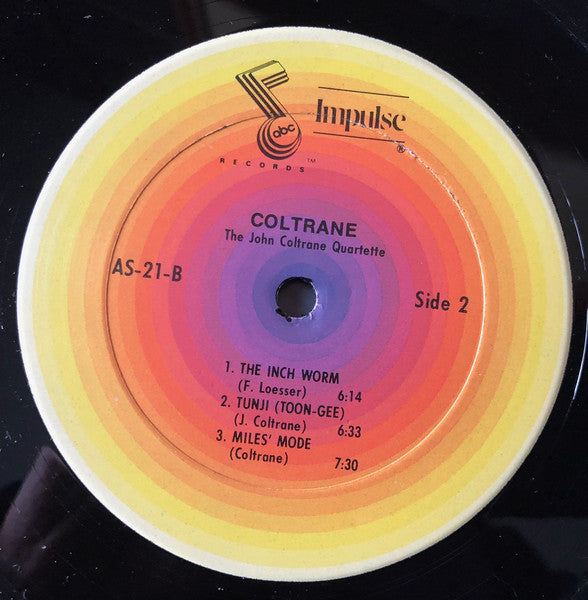 The John Coltrane Quartet : Coltrane (LP, RE)