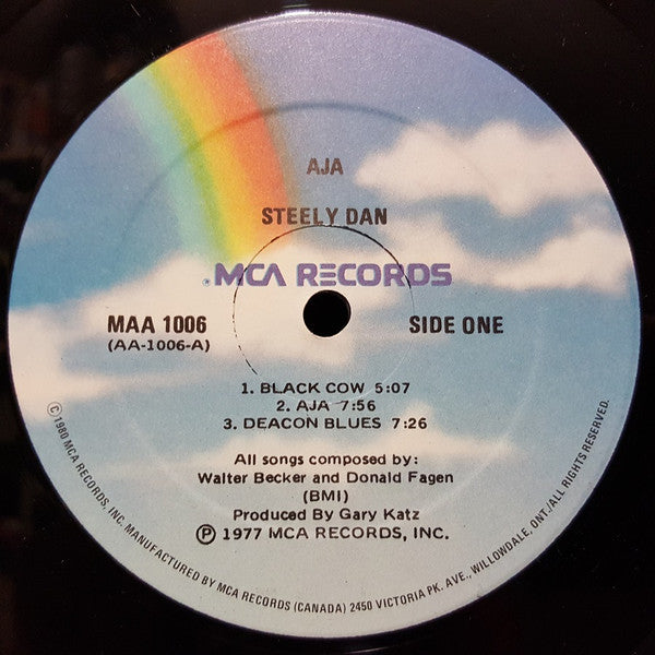 Steely Dan : Aja (LP, Album, RE)