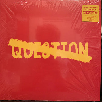 Apollo Brown & Locksmith (3) : No Question (LP, Album, Ltd, RP, Ris)