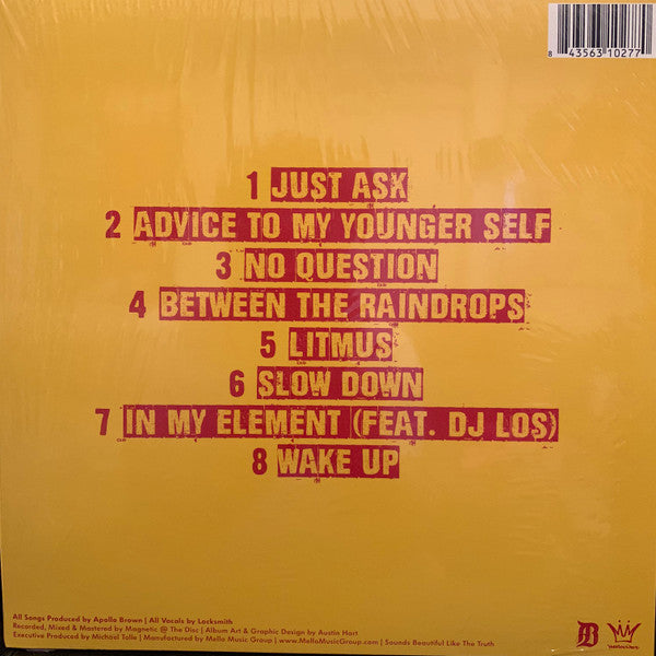Apollo Brown & Locksmith (3) : No Question (LP, Album, Ltd, RP, Ris)