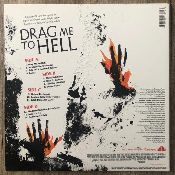 Christopher Young : Drag Me To Hell (Original Motion Picture Soundtrack)  (2xLP, Album, RE, 180)