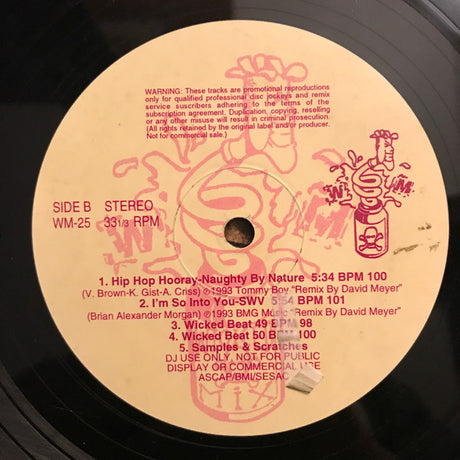 Various : Wicked Mix 25 (12", Comp, Promo, RE)