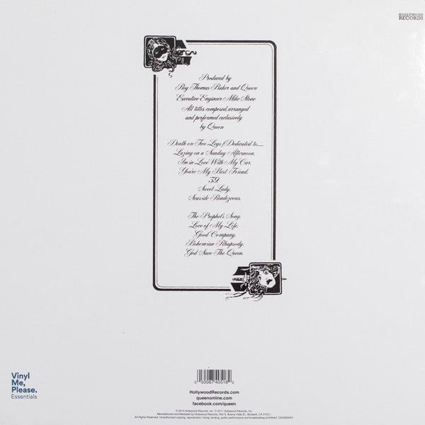 Queen : A Night At The Opera (LP, Album, Club, RE, RM, Mul)