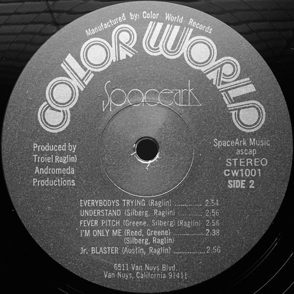 Spaceark : Spaceark (LP, Album, RE)