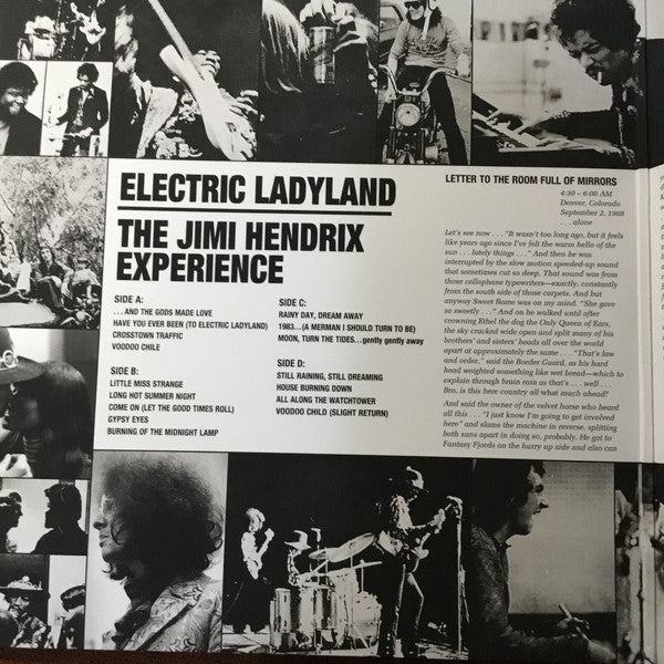 The Jimi Hendrix Experience : Electric Ladyland (2xLP, Album, RE, RM + 2xLP, Album, RE, RM + 2xLP, )