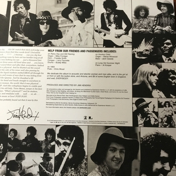The Jimi Hendrix Experience : Electric Ladyland (2xLP, Album, RE, RM + 2xLP, Album, RE, RM + 2xLP, )
