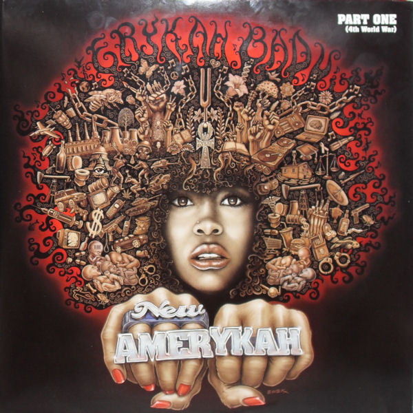 Erykah Badu : New Amerykah: Part One (4th World War) (2xLP, Album, Gat)