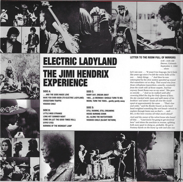 The Jimi Hendrix Experience : Electric Ladyland (2xLP, Album, RE, RM + 2xLP, RM + 2xLP, RM + Blu-ra)