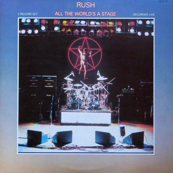 Rush : All The World's A Stage (2xLP, Album, Rol)