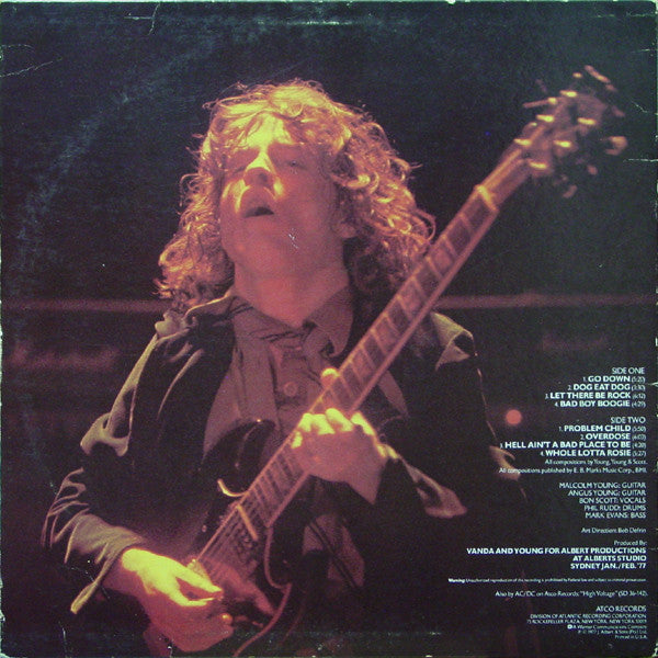 AC/DC : Let There Be Rock (LP, Album)