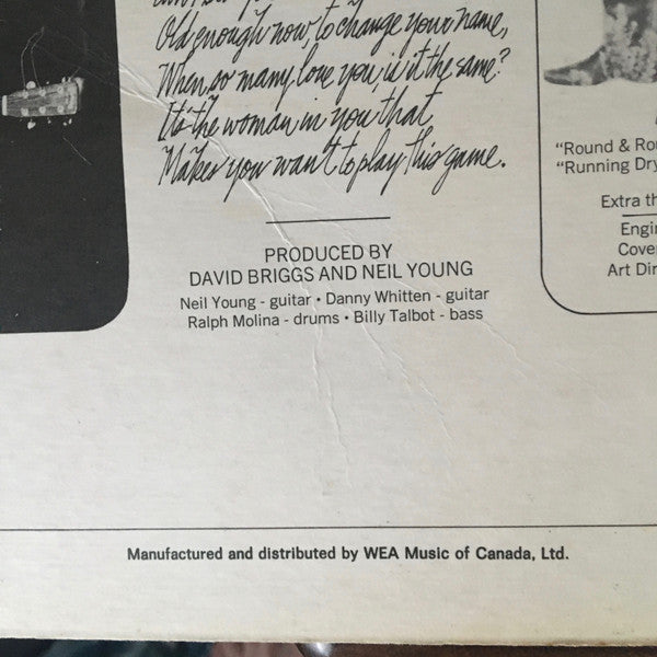 Neil Young With Crazy Horse : Everybody Knows This Is Nowhere (LP, Album, RE, Gat)