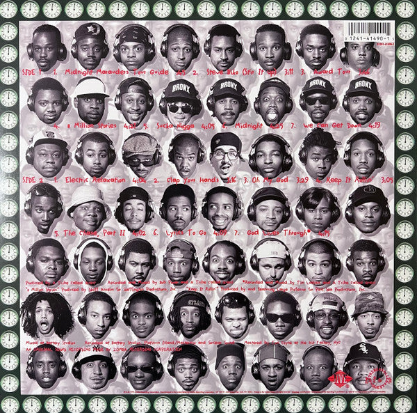 A Tribe Called Quest : Midnight Marauders (LP, Album, RE, RP)