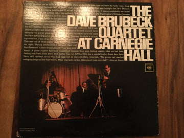 The Dave Brubeck Quartet : At Carnegie Hall (2xLP, Album, Mono)