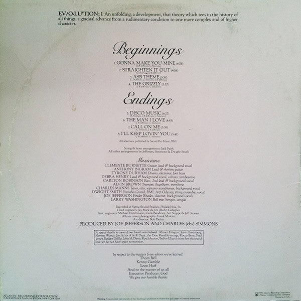 Anglo Saxon Brown : Songs For Evolution (LP, Album)